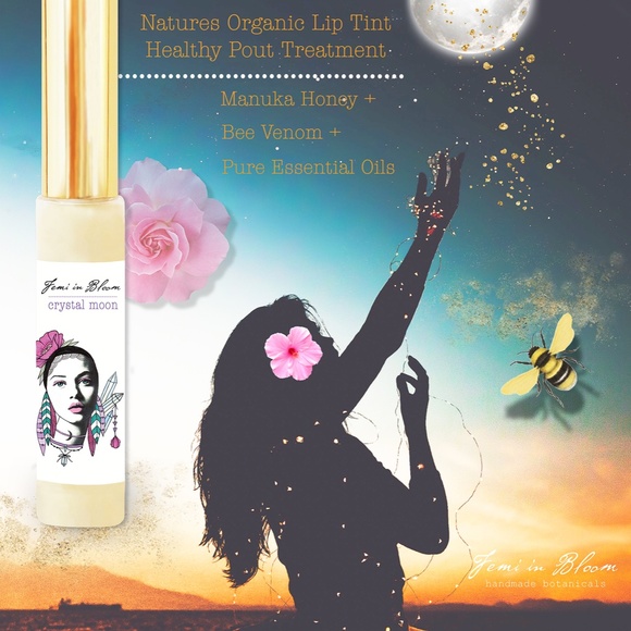 White Pearl Iridescent Shimmer Organic Lip Gloss Plumper Treatment - Picture 9 of 14